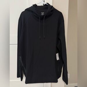 Men’s Old Navy Black Pullover Hoodie XXL new dynamic fleece active